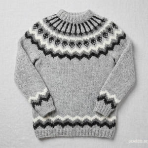 Aska - Icelandic Sweater - Ash Heather